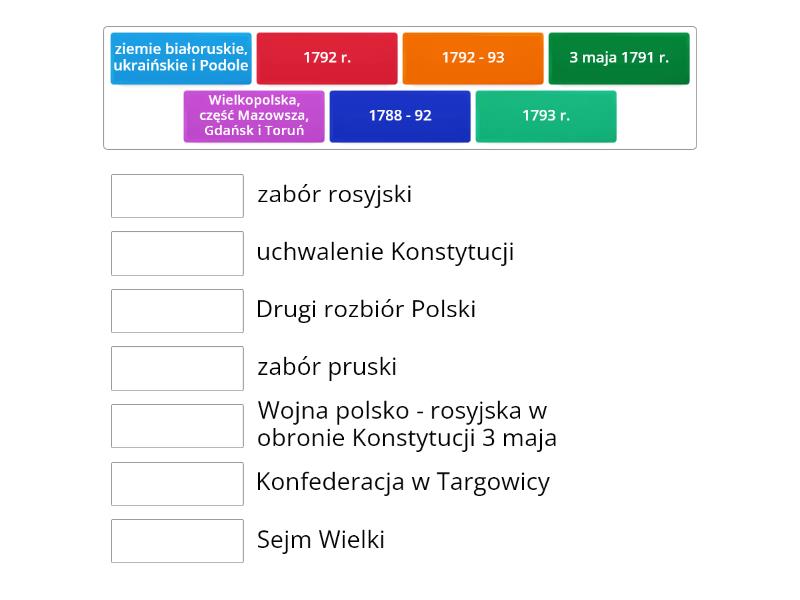 Sejm Wielki I Konstytucja 3 Maja Match Up 6985
