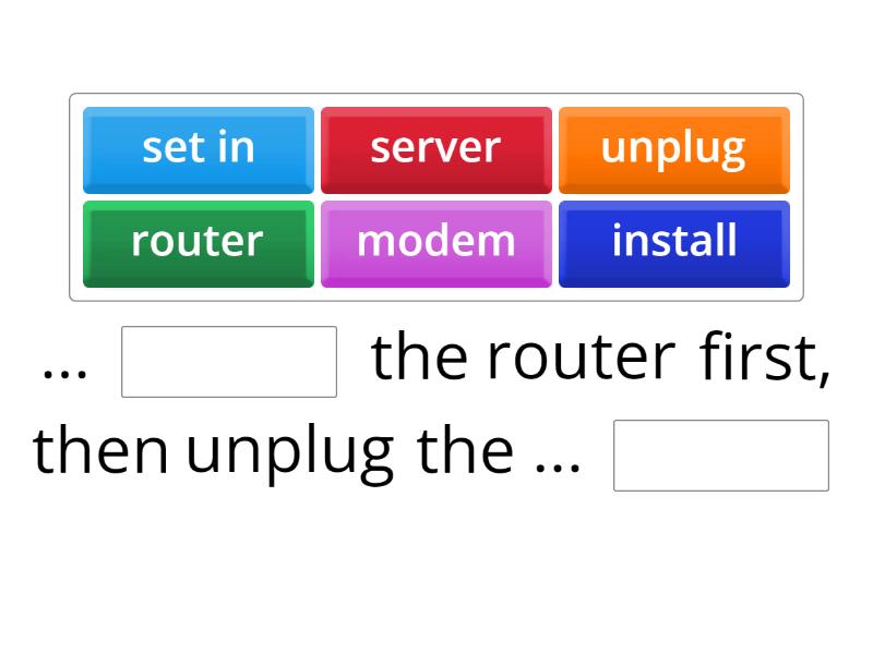 How to Reboot Your Modem and Router Complete the sentence