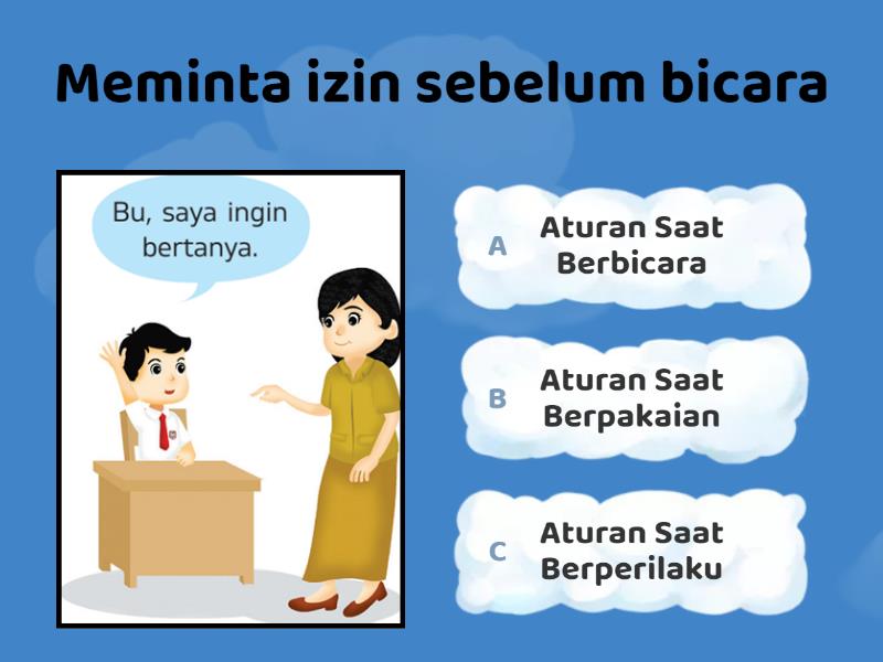 Macam-macam Aturan Di Sekolah - Quiz