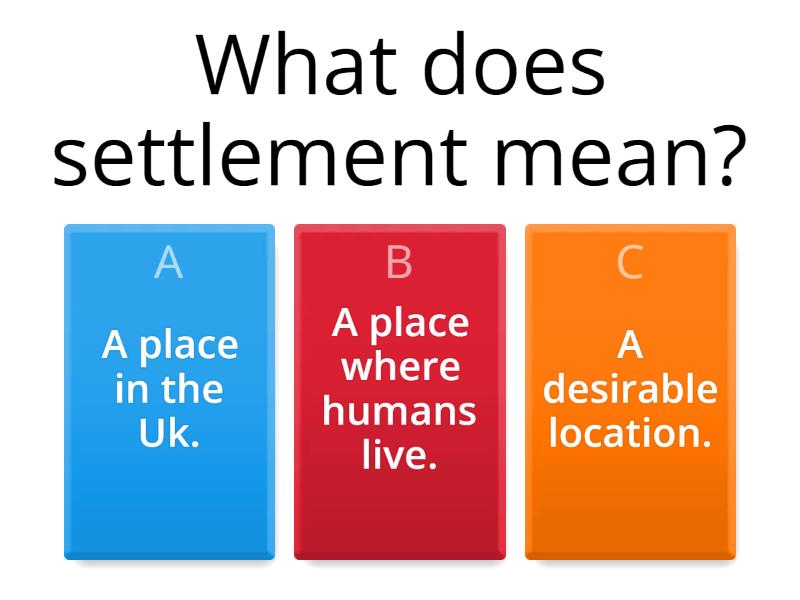 geography-settlements-quiz