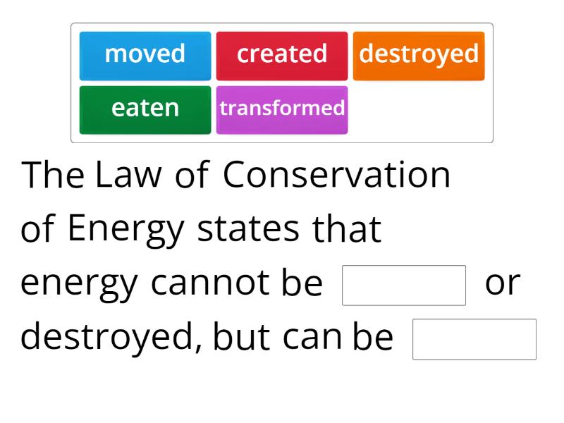 state the law of conservation of matter and explain its meaning