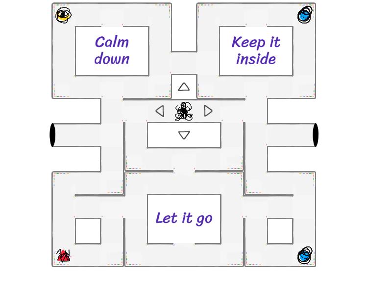 EXPRESSING AND CONTROLLING ANGER MAZE - Maze chase