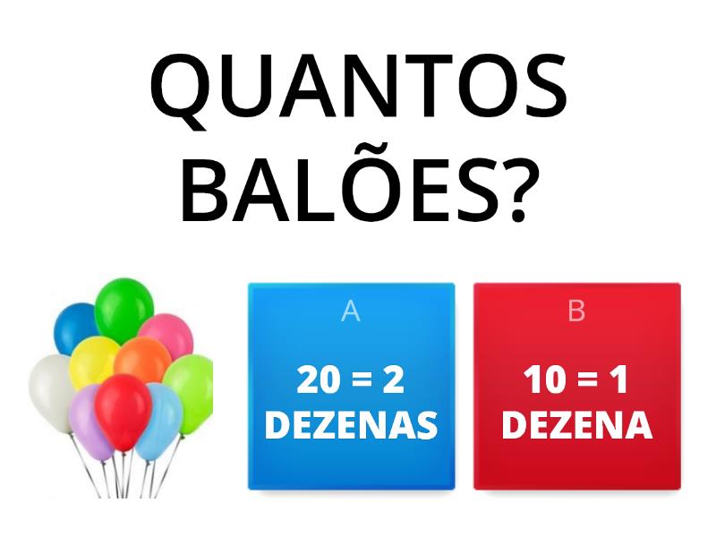 Conte E Esponda Quantas Dezenas E Unidades Quiz