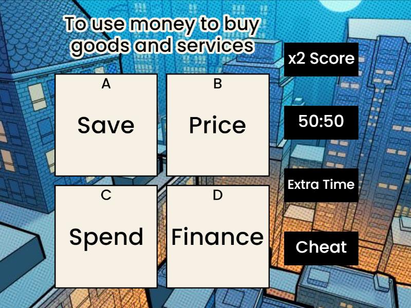 Economic Vocabulary Final Exam Review 1 Gameshow quiz