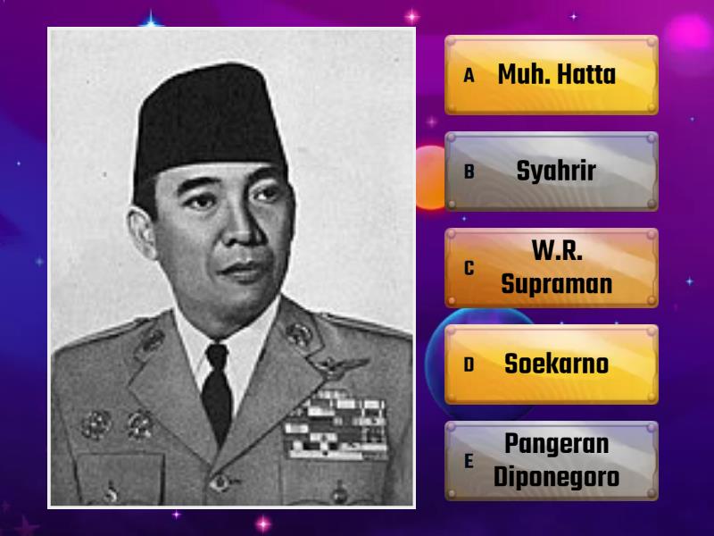 Mengenal Pahlawan Indonesia Quiz