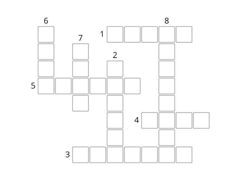 Musculoskeletal System - Crossword