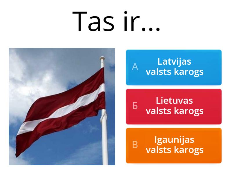 Latvijas Valsts Simboli - Quiz