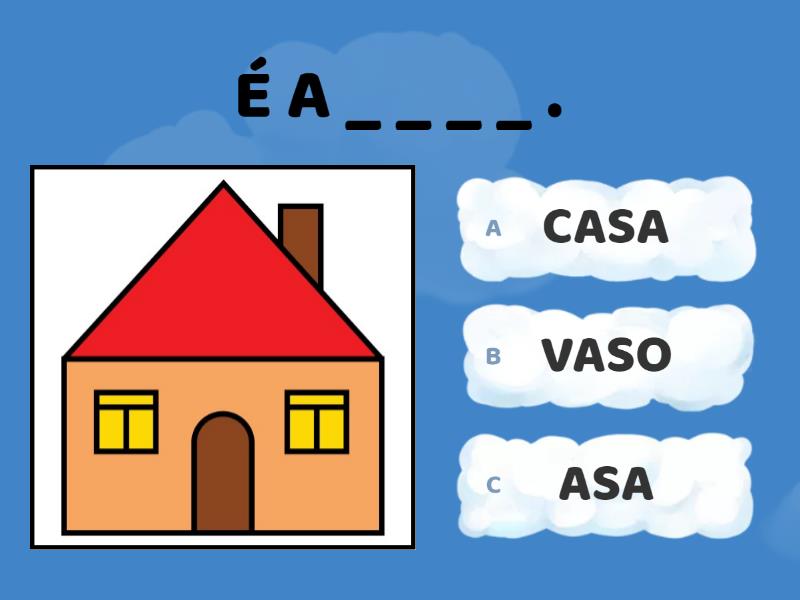 Palavras derivadas de CASA - Quiz