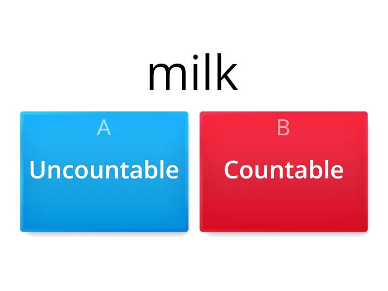 Countable And Uncountable - Cuestionario