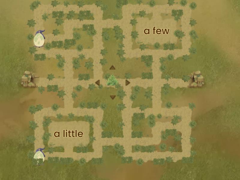 a few / a little - Maze chase