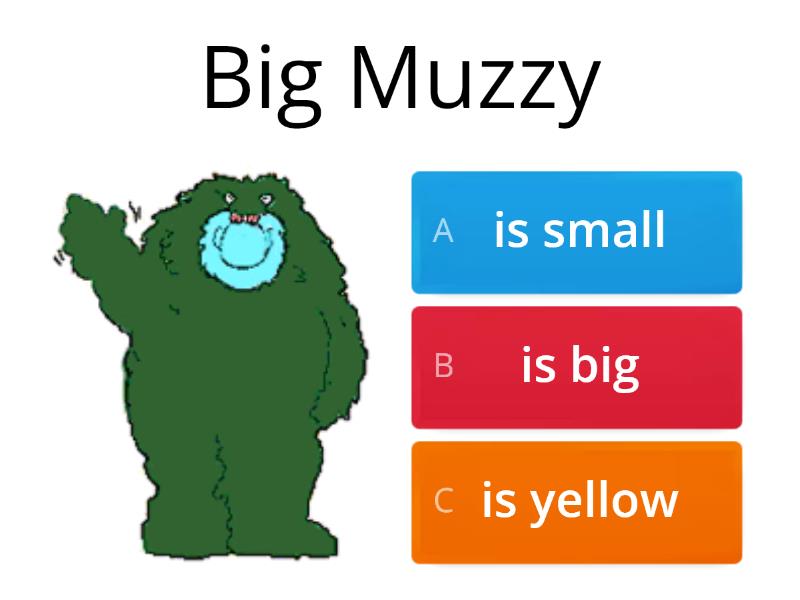 Mazzy gagnon zoo. Биг Маззи. Big Muzzy. Ковакс Биг Маззи. Muzzy English.