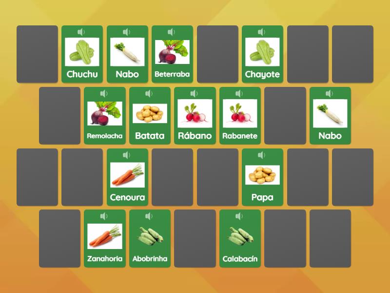Memoria de Leguminosas - Matching pairs