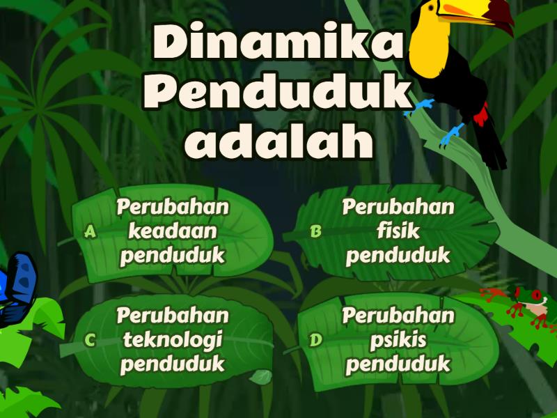 Dinamika Penduduk Benua-Benua Di Dunia - Quiz