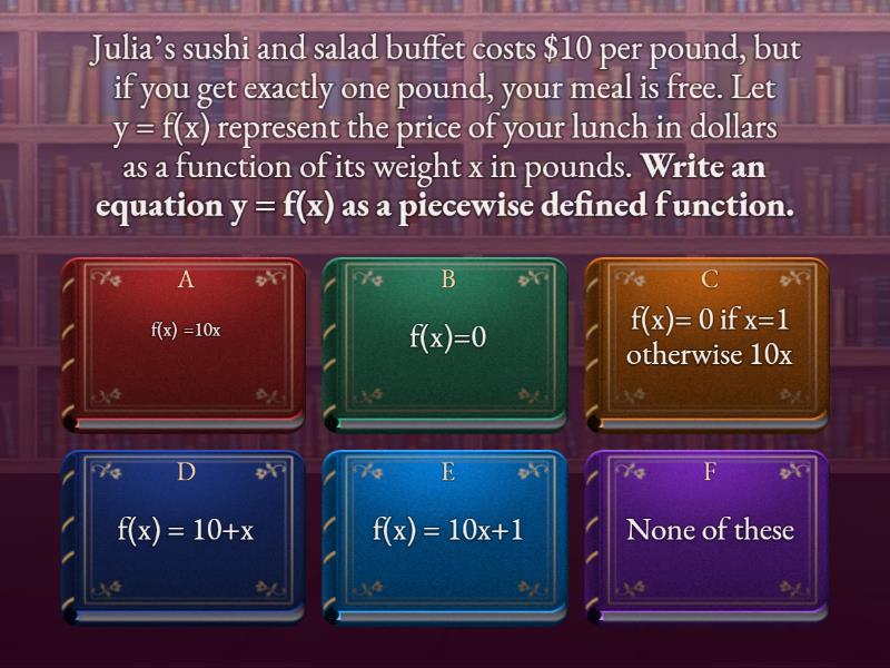 time on function - Quiz