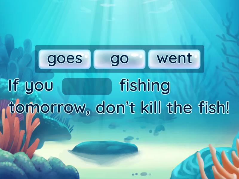 Present simple tense - Complete the sentence
