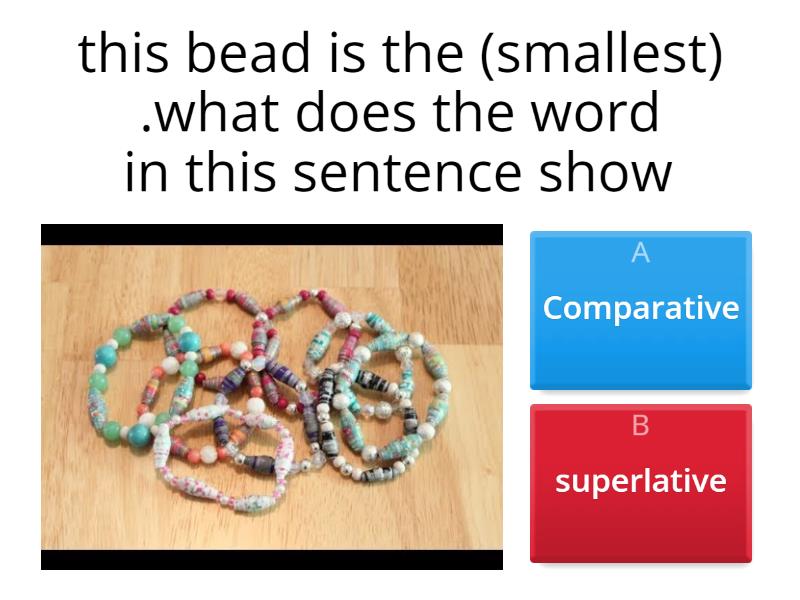 Comparative And Superlative - Quiz