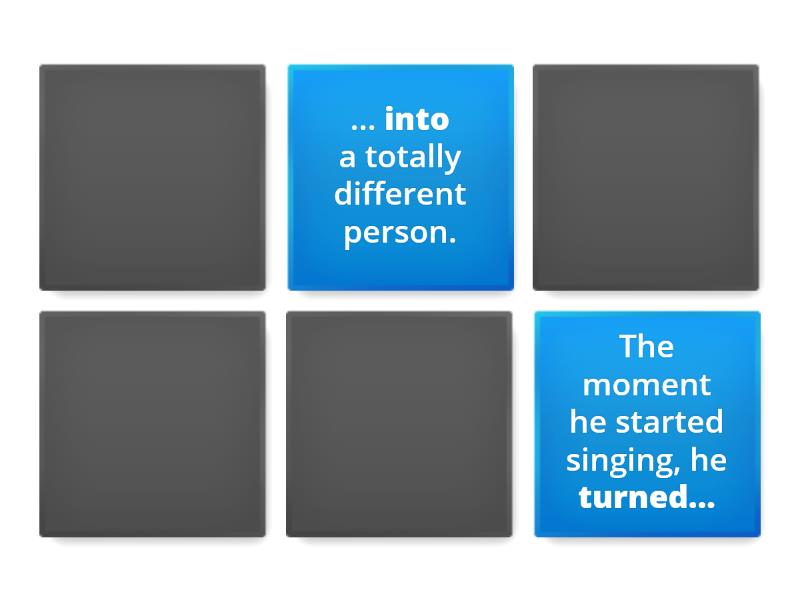 Phrasal verbs 1 (CAE Expert 3A) - Matching pairs