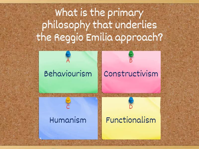 Reggio Emilia & Montessori - Quiz