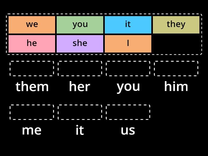 Vadim Pronouns Task 1 - Match up