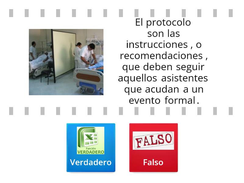 PROTOCOLO DE COORDINACION - True Or False