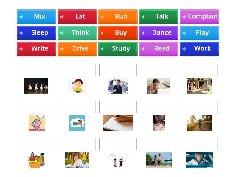 A1.2 - Unit 3 - Verbs - Une Las Parejas