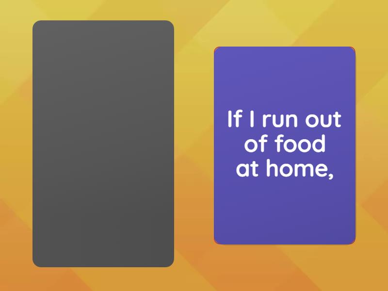 First Conditional - Random cards