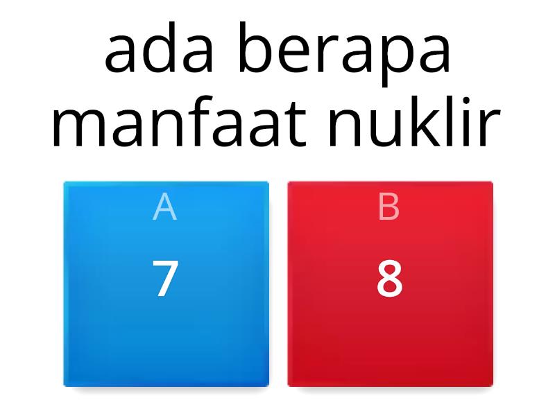 SOAL NUKLIR - Quiz