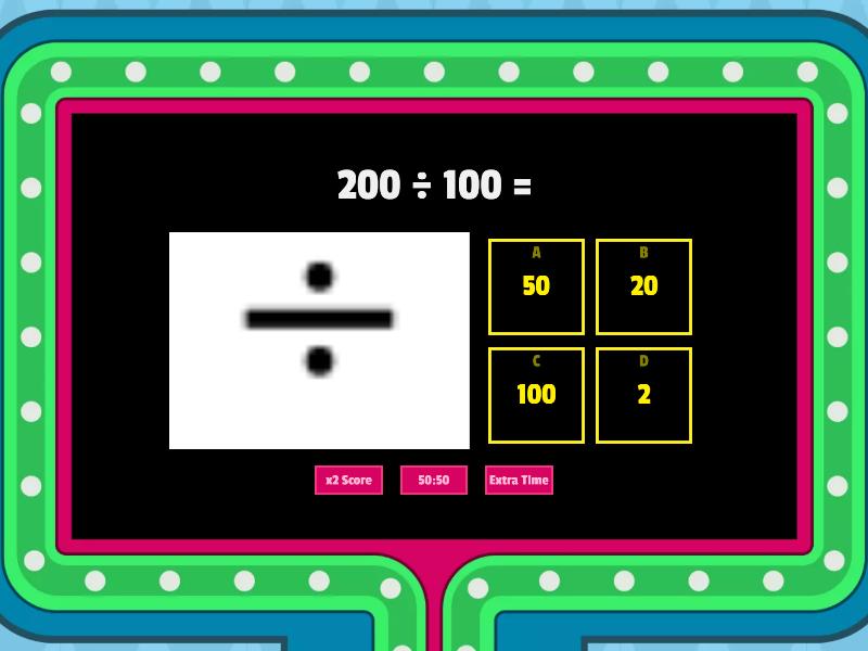 Divide 100 by half and add 50