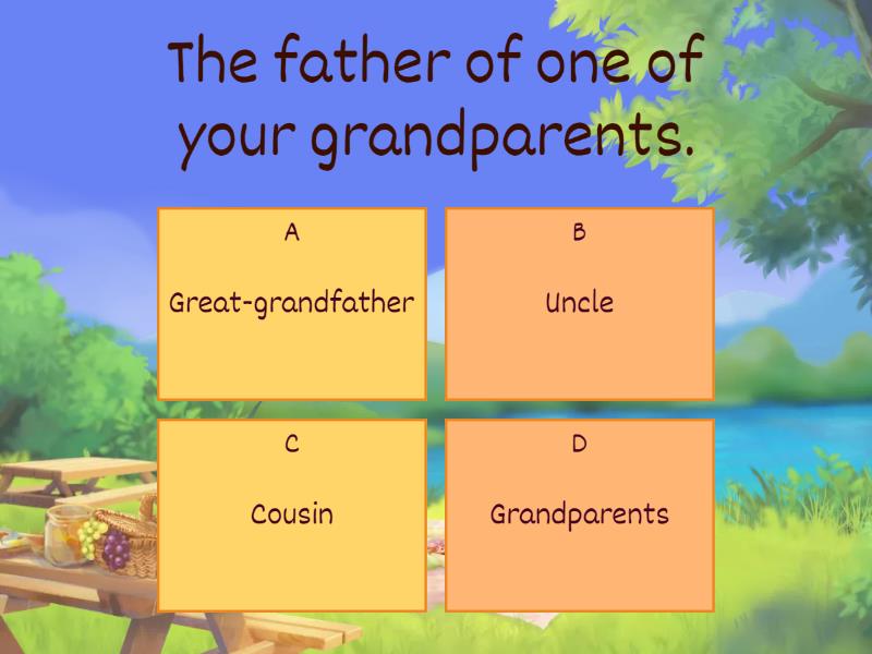 family-members-vocabulary-cuestionario