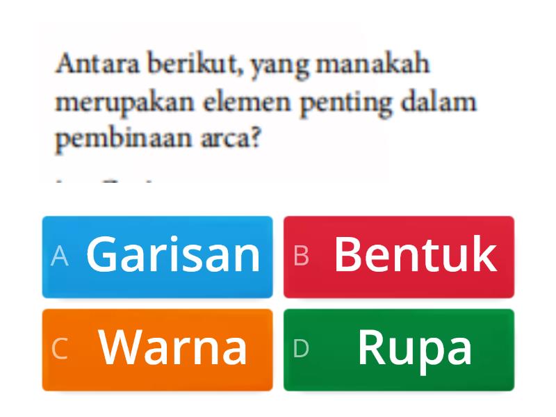 LATIHAN SUMATIF - SENI ARCA - Quiz