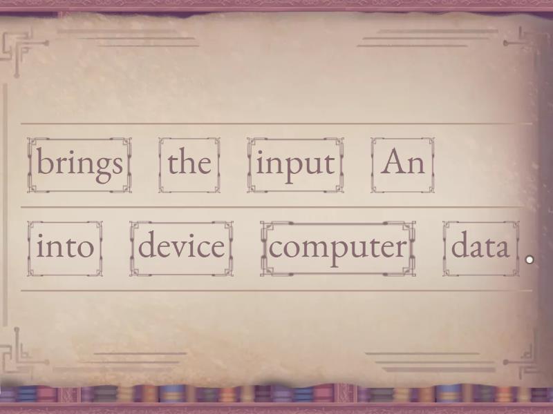 Types of hardware jumble - Unjumble