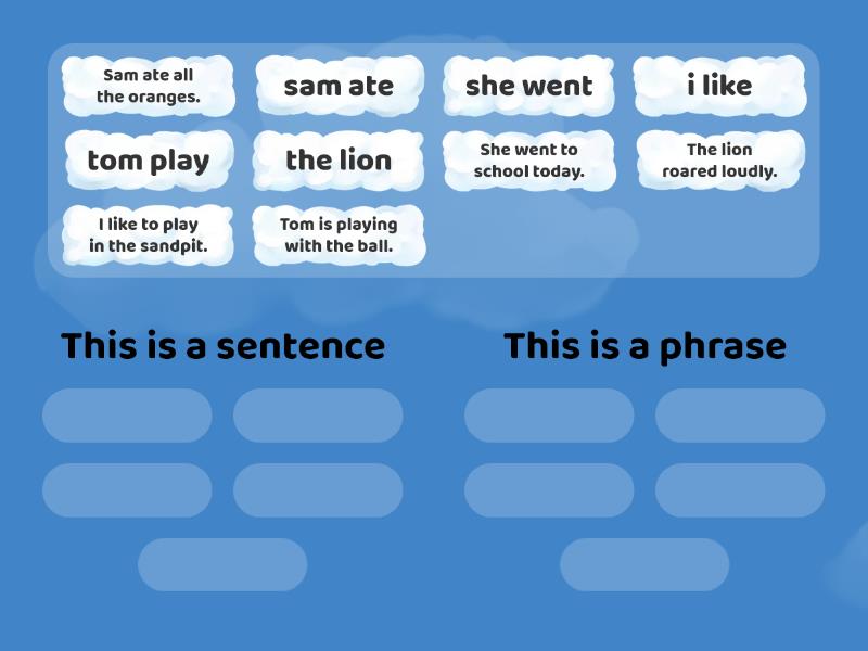 sentence-and-phrases-group-sort