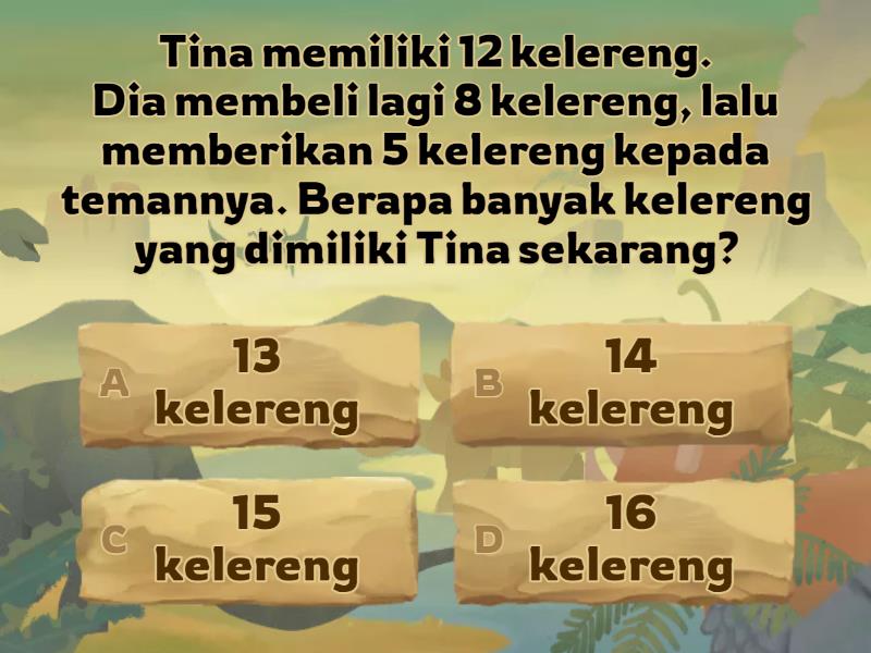 SOAL LATIHAN MATEMATIKA - Quiz