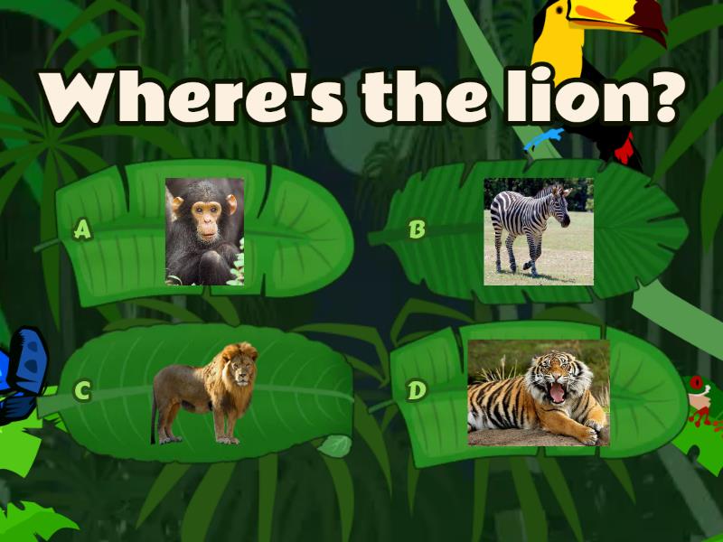 Wild animals - Quiz