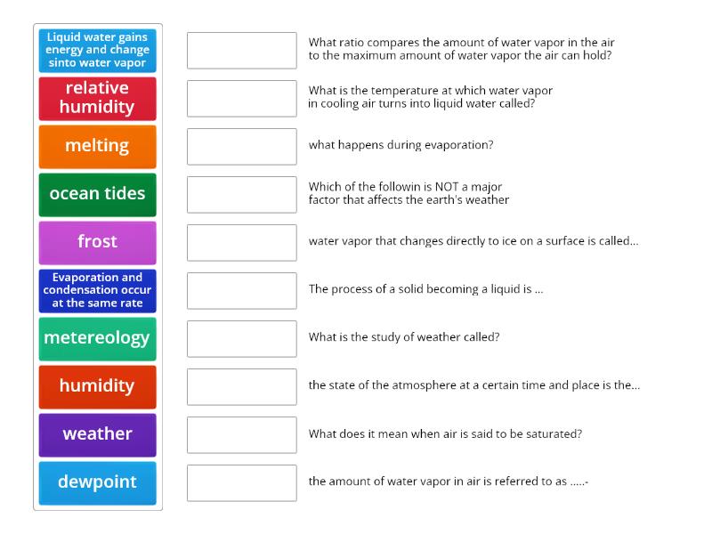 natural science quiz grade 8