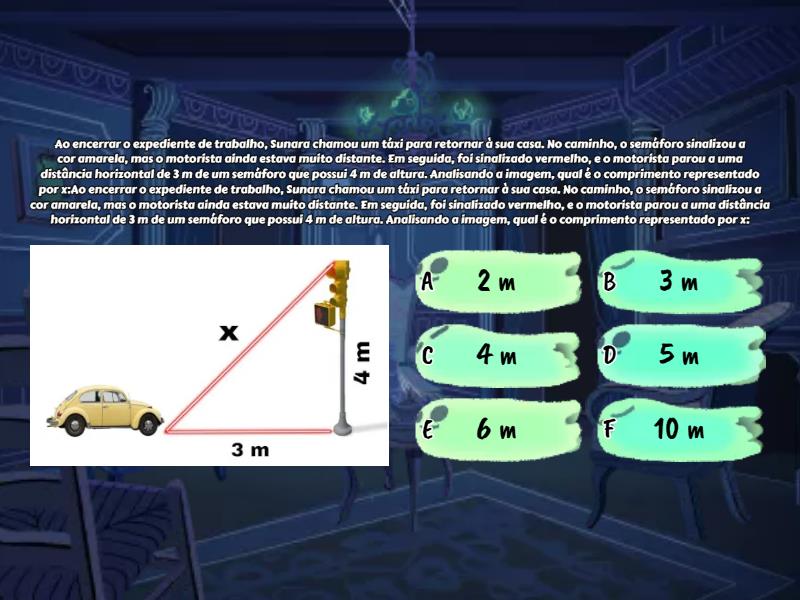 Teorema de Pitágoras Quiz