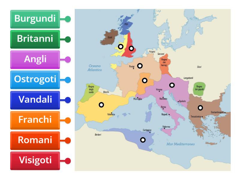 Regni romanogermanici Labelled diagram
