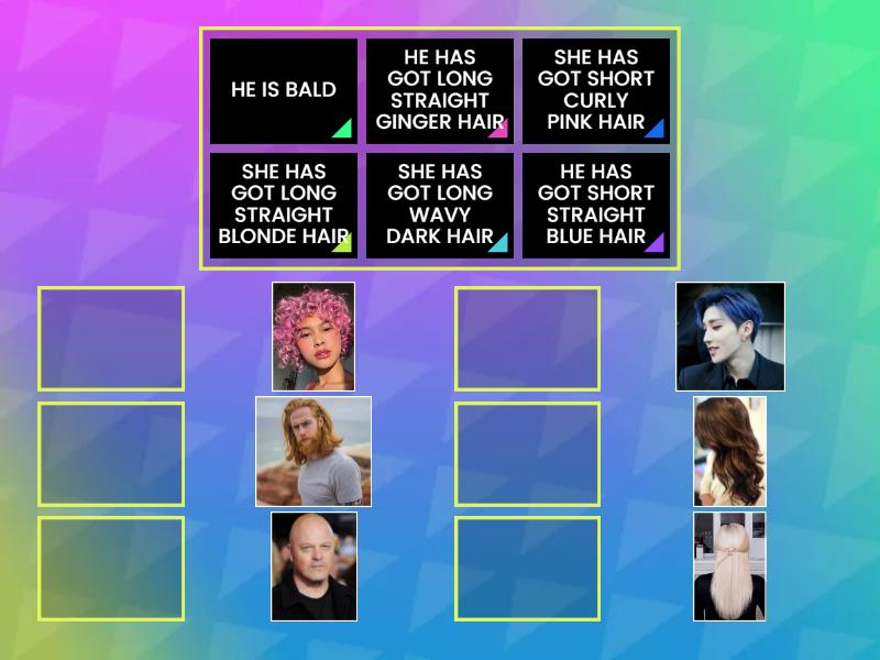 PHYSICAL DESCRIPTION - Une las parejas