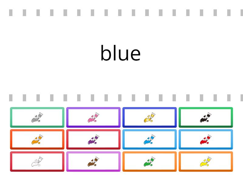 Colors - Find the match