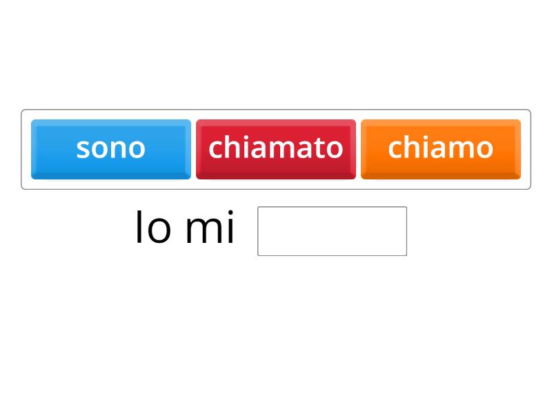 Italiano L2 - Missing word