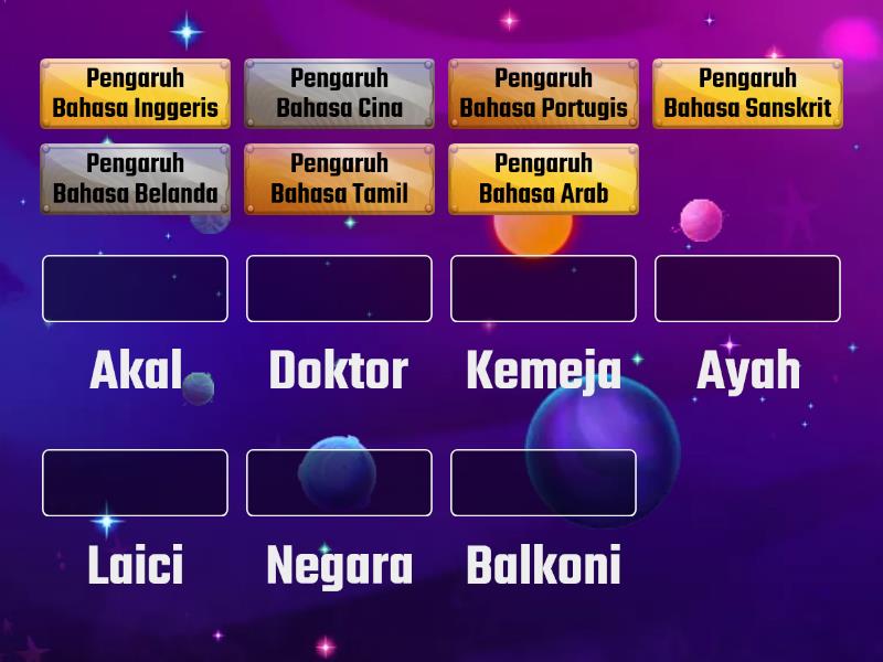 UNIT 3: BAHASA MELAYU WARISAN KITA - Match up