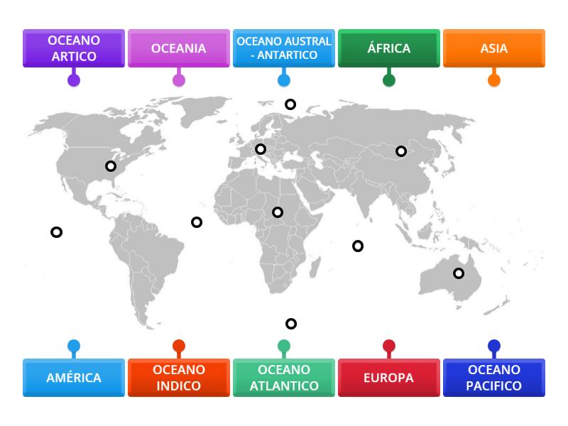 Planisf Rio Continentes E Oceanos Diagrama Marcado Sexiz Pix