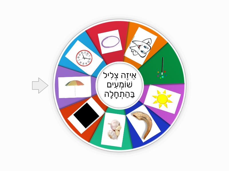 האות ש - Random wheel