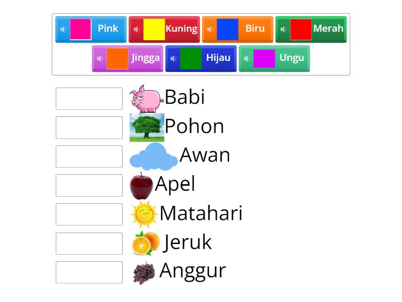 Cocokkan Warnaku - Match up