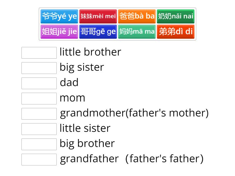 who am i? - Match up