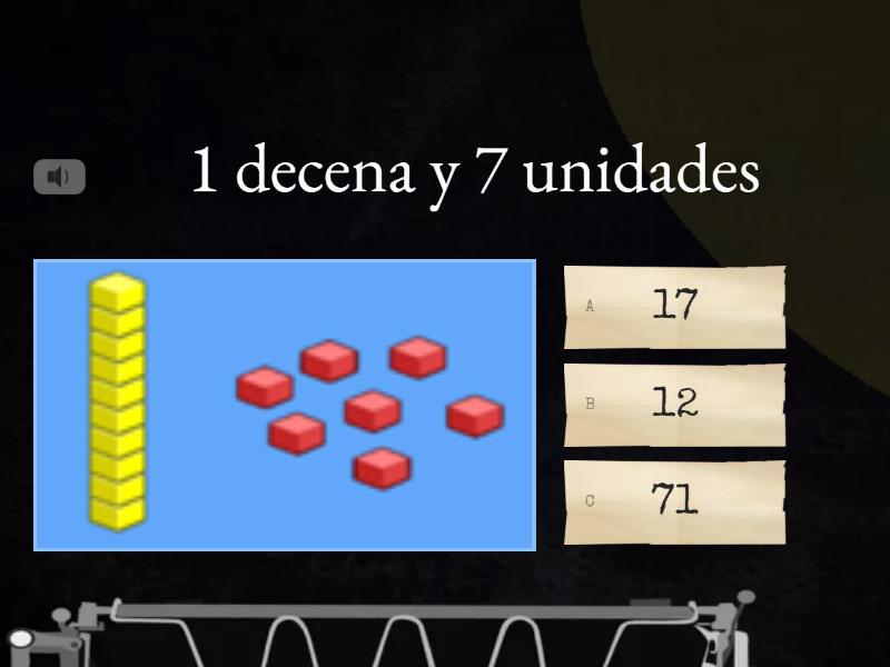 Decenas Y Unidades Quiz