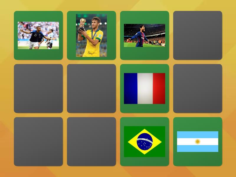 Football - Matching pairs