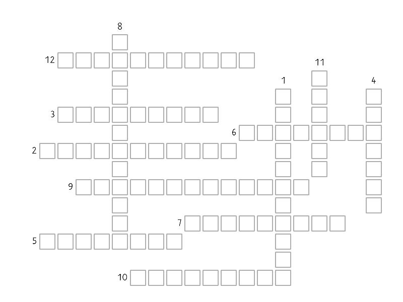 Animal Systems Crossword