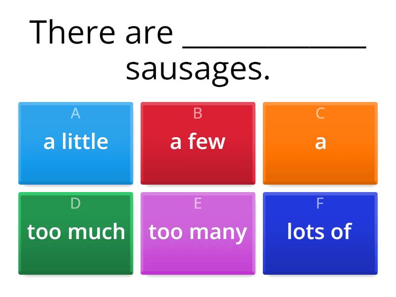 Quantifiers practice - Quiz