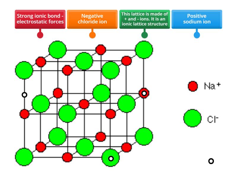 Gr 8 Giant Ionic Lattice Labelled Diagram